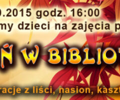 Jesień w bibliotece