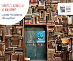 Przyjdź z dzieckiem do biblioteki we wrześniu i odbierz Wyprawkę Czytelniczą w ramach projektu „Mała książka – wielki człowiek”!