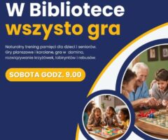 „W bibliotece wszystko gra”