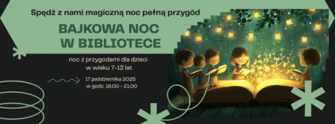 Zapraszamy na Noc w Bibliotece!
