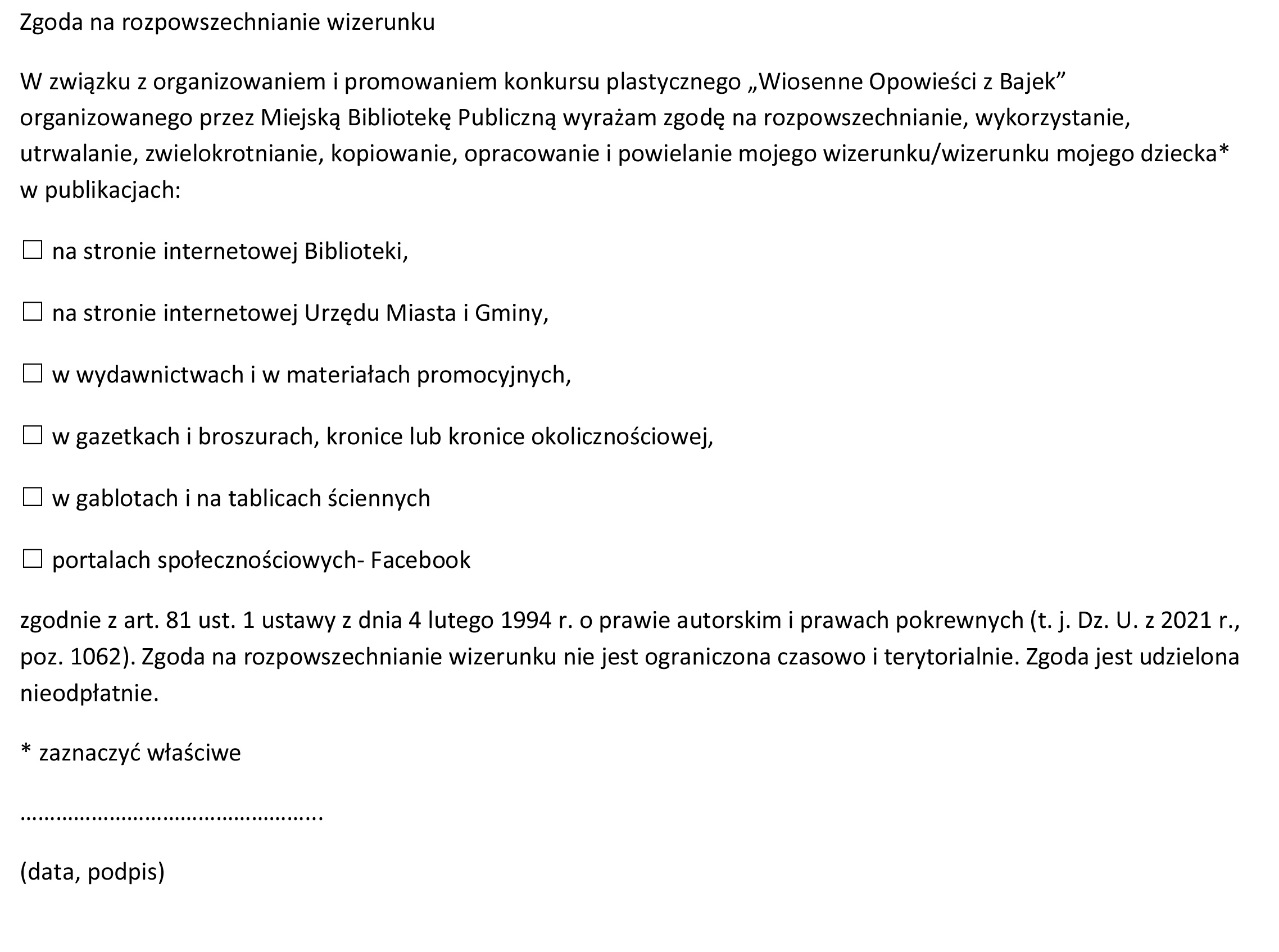 karta zgłoszen Wielkanocne ozdoby 2026-4