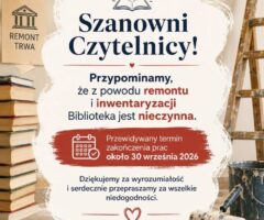 Biblioteka nieczynna