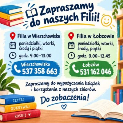 Zapraszamy do Filii